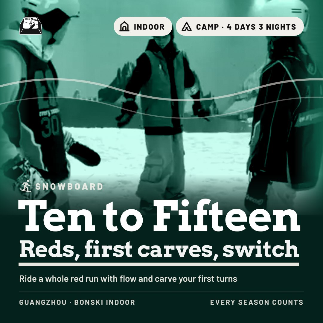 Ten to Fifteen CAMP [4D3N] — Guangzhou Bonski Indoor